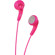 JVC VC HAF140PN Gumy Earphones for Portable Audio Equipment - Color coordinated with iPod nano 5G - Peach Pink: Picture 2 thumbnail