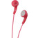 JVC VC HAF140RN Gumy Earphones for Portable Audio Equipment - Color coordinated with iPod nano 5G - Raspberry Red: Picture 2 thumbnail