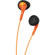 JVC HAF240DX Gumy Air Earphones for Portable Audio Equipment - Color coordinated with iPod nano 5G - Orange: Picture 2 thumbnail