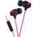 JVC HA-FR201 In-The-Ear XX Series Headphones with Mic and Remote - Pink: Picture 2 thumbnail