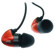 JVC HAFX300R Bi-Metal In-Ear Canal Headphone - Red: Picture 3 thumbnail