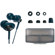 JVC In Ear Air Cushion Headphone Set with 4' Cord & 4 Ear Pieces, Color: Black: Picture 3 thumbnail
