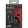 JVC HA-FXC80 Black Series Inner-Ear Headphones, Black: Picture 1 thumbnail