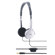 JVC HAL50VS Stylish Silver Foldable Lightweight Headphones: Picture 2 thumbnail