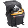 Kata D-Light Orbit-130 Messenger Bag for DSLR with Long-range Zoom Lens, 2 Lenses, Flash and 17" Laptop, Black: Picture 1 thumbnail