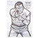 KleenBore Bad Guy 23x35" Silhouette pape...: Picture 1 thumbnail