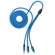 Kondor Blue 6' Dual Male RCA to 3.5mm St...: Picture 2 thumbnail