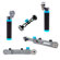 Kondor Blue Rosette Arms+Grips+Clamp: Picture 2 thumbnail