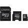 Kingston Technology 16GB microSDHC (Class 4) High Capacity micro Secure Digital Card with 2 Adapters: Picture 1 thumbnail