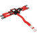 Keyhole Hands Free Camera Harness, Red: Picture 2 thumbnail