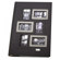 Kleer-Vu Kollage Collection leatherette Album, BookBound Slip in With Black inside lining, For 240 4 x 6" Photos 3 Per Page, Color: Black.: Picture 2 thumbnail