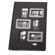 Kleer-Vu Kollage Collection leatherette Album, BookBound Slip in With Black inside lining, For 240 4 x 6" Photos 3 Per Page, Color: Brown.: Picture 2 thumbnail