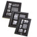 Kleer-Vu Frameworx Collection Leatherette Album, BookBound Slip in With Ivory inside lining, For 900 4 x 6" Photos, Color: Black. (Kit Of 80313,80242,90739): Picture 4 thumbnail