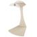 K&M 16075 Tabletop Headphone Stand, Sand Beige 