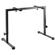 K&M Omega Table-Style Keyboard Stand, Black