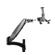 K&M 23881 Adapter for Monitor Mount, Bla...: Picture 2 thumbnail
