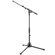 K&M 259 Low Microphone Stand with Boom Arm, 16.73-25.39" Height, Black