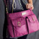 Kelly Moore Classic Camera Bag - Rich Fuchsia: Picture 4 thumbnail