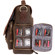 Kelly Moore Thirst Bag - Wax Canvas with Brown Trim: Picture 2 thumbnail