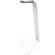 Kanto H1W Universal Headphone Stand with Curved Silicone Padding, White 
