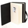 Kolo Essex Travel Book, Small, 5.5x3.6", Black Leather Covers with Black Pages.: Picture 1 thumbnail