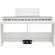 Korg B2SP 88-Key Digital Home Piano with Stand and Three-Pedal System, White