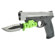 Defense Headquarters LaserLyte Zombie Edition Pistol Bayonet, fits Medium to Large Pistols with a Rail: Picture 4 thumbnail