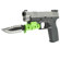 Defense Headquarters LaserLyte Zombie Edition Pistol Bayonet, fits Medium to Large Pistols with a Rail: Picture 3 thumbnail