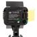 Ledpro X6 Lightweight Compact LED Light with 63 Super White LEDs, 2 Wing Barndoors, Integrated Dimmer, Tilt Head, Works on 4 AA Batteries: Picture 2 thumbnail