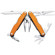 Leatherman Juice S2 Multi-Tool, Stainless Steel with Needlenose Pliers Head, & Eleven Components, Orange Finish, Overall Length 3.25" Closed.: Picture 5 thumbnail