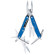 Leatherman Juice Cs4 Multi-Tool, Stainless Steel with Needlenose Pliers Head, & Fourteen Components, Glacier Blue Finish, Overall Length 3.25" Closed, with Gift Box: Picture 5 thumbnail