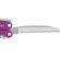 Leatherman Juice Xe6 Multi-Tool, Stainless Steel with Needlenose Pliers Head, & Seventeen Components, Thunder Purple Finish, Overall Length 3.25" Closed.: Picture 4 thumbnail