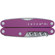 Leatherman Juice Xe6 Multi-Tool, Stainless Steel with Needlenose Pliers Head, & Eightteen Components, Thunder Purple Finish, Overall Length 3.25" Closed, Leather Sheath: Picture 3 thumbnail