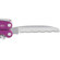 Leatherman Juice Xe6 Multi-Tool, Stainless Steel with Needlenose Pliers Head, & Eightteen Components, Thunder Purple Finish, Overall Length 3.25" Closed, Leather Sheath: Picture 4 thumbnail
