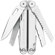 Leatherman Wave Multi-Tool, Stainless Steel with Needlenose Pliers Head & 17 Components with Leather Sheath, Closed Length 4": Picture 1 thumbnail