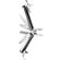 Leatherman Wave Multi-Tool, Stainless Steel with Needlenose Pliers Head & 17 Components with Nylon Sheath, Closed Length 4": Picture 4 thumbnail