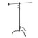 Lowel 40" C-Stand Sliding Leg Kit with 2.5" Grip Head and 40" Grip Arm, Black