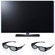 LG 50PZ750 50 inch Class 3D Plasma HDTV, 1920 x 1080p Resolution - Bundle - with2 pairs LG AG-S250 3D Active Shutter Glasses, Black: Picture 3 thumbnail