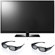 LG 60PZ550 60 inch Class 3D Plasma HDTV, 1920 x 1080 Resolution - Bundle - with - Two LG AG-S250 3D Glasses: Picture 5 thumbnail