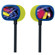 Logitech Ultimate Ears 100 Noise-Isolating Earphones, Neon Lights Yellow/Blue: Picture 3 thumbnail