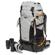 Lowepro PhotoSport Pro BP 70L – Sac à Dos Photo Trekking 70 Litres, Compartiment Amovible, Tissus 85% Recyclés, Gris Foncé/Gris Clair S/M