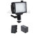 Litepanels "Micro" On-Camera Dimmable 5600K LED Video Light - Bundle with Adapter Plate & Battery NP-F970 for Sony: Picture 4 thumbnail