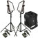 Litepanels Traveler Duo Package - contains: (1) 1X1 MONO Flood Daylight; (1) 1X1 MONO Spot Daylight; (2) Nano Stand; (1) 2-Lite Carrying Case: Picture 1 thumbnail