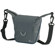 Lowepro Compact Courier 80 Shoulder Bag, Gray with Arctic Blue Piping: Picture 3 thumbnail