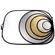 Lastolite 20" Circular Collapsable Disc Reflector, Sunfire / Silver: Picture 4 thumbnail