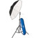 Lastolite LL LU2476F 39" All-in-One Umbrella Kit Includes Umbrella, Stand, Slide on Tilthead, Bag, Silver/White: Picture 2 thumbnail