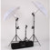 Flashpoint 3 Lighting Kit with Light Stands, 3 - 33" Umbrellas , Socket, Bulbs & Case: Picture 5 thumbnail