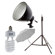 Adorama light kit with Fluorescent 45W 5500K Bulb, Reflector, Stand, Umbrella: Picture 1 thumbnail