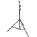 Flashpoint Heavy Duty Pro 9' Air Cushioned Black Lightstand, 5/8" Top Stud with 1/4-20" Screw Thread: Picture 2 thumbnail