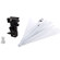 Adorama White 20" Umbrella with Universal Swivel...: Picture 3 thumbnail